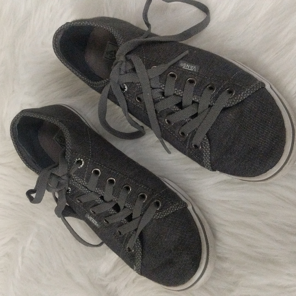 Denim VANS Worn Once!